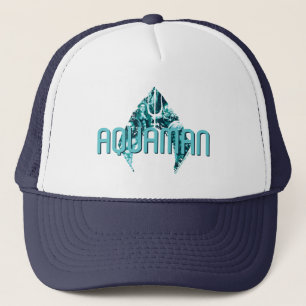 Aquaman Orin, Mera, Orm u. schwarzer Manta im Truckerkappe
