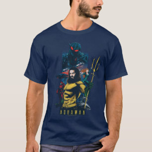 Aquaman Orin, Mera und Black Manta Graphic T-Shirt