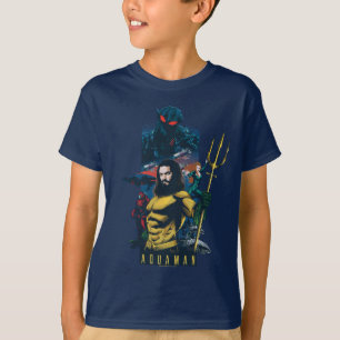 Aquaman Orin, Mera und Black Manta Graphic T-Shirt