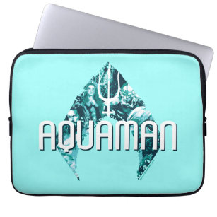 Aquaman   Orin, Meran, Orm & Black Manta in Symbol Laptopschutzhülle