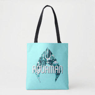 Aquaman Orin, Meran, Orm & Black Manta in Symbol Tasche