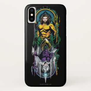 Aquaman   Orin u. Orm umschaltbare Kunst Nouveau Case-Mate iPhone Hülle