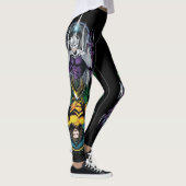 Aquaman | Orin u. Orm umschaltbare Kunst Nouveau Leggings (Rechts)