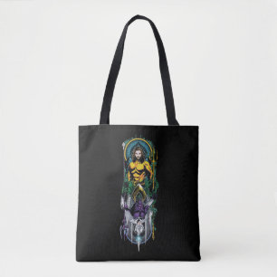 Aquaman Orin u. Orm umschaltbare Kunst Nouveau Tasche
