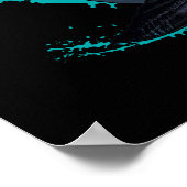 Aquaman | Orm, Schwarzer Manta, Tylosaur, & Schiff Poster (Ecke)