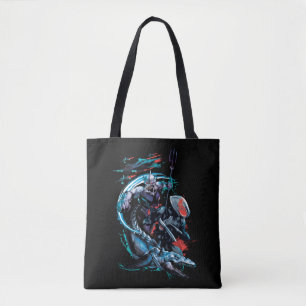 Aquaman Orm, schwarzer Manta, Tylosaur u. Tasche