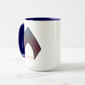 Aquaman | Paisley Aquaman Logo Tasse (Vorderseite Links)