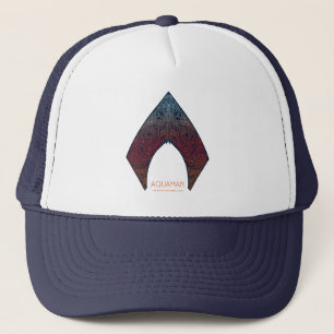 Aquaman Paisley Aquaman Logo Truckerkappe