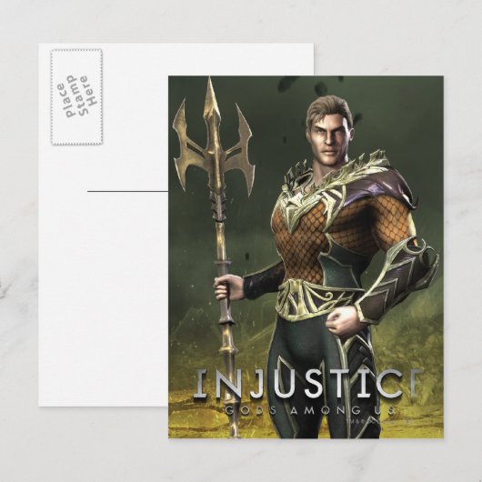Aquaman Postkarte (Vorne/Hinten)
