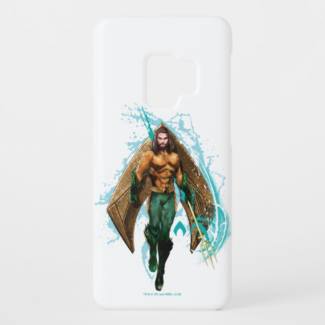 Aquaman | Prince Orin mit Aquaman-Logo Case-Mate Samsung Galaxy Hülle (Rückseite)