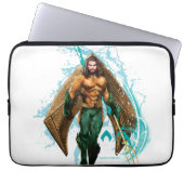 Aquaman | Prince Orin mit Aquaman-Logo Laptopschutzhülle (Vorderseite)