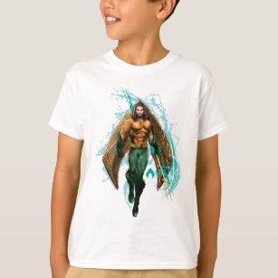 Aquaman   Prince Orin mit Aquaman-Logo T-Shirt
