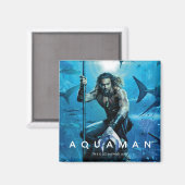 Aquaman | Prince Orin mit Wassertieren Magnet (Vorderseite/Rückseite)