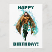 Aquaman | Prinz Orin With Aquaman Logo Postkarte (Vorderseite)