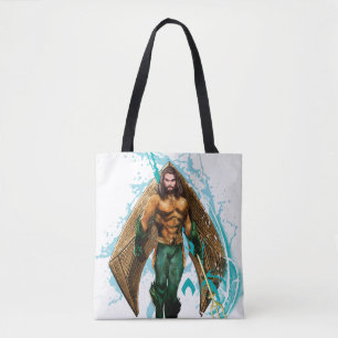 Aquaman   Prinz Orin With Aquaman Logo Tasche
