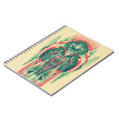 Aquaman | Queen Fisherman Art Nouveau Panel Notizblock (Linke Seite)