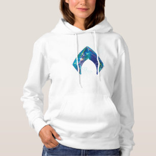 Aquaman Refracted Aquaman Logo Hoodie