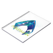 Aquaman | Refraktioniertes Aquaman-Logo Notizblock (Linke Seite)