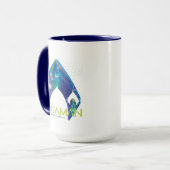 Aquaman | Refraktioniertes Aquaman-Logo Tasse (Vorderseite Links)