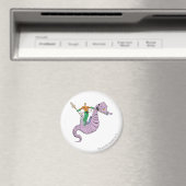 Aquaman Rides Seepferd Magnet (In Situ (Geschirrspüler))