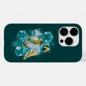 Aquaman Riding Seepferd über Kingdoms Case-Mate iPhone Hülle (Rückseite (Horizontal))