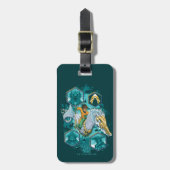 Aquaman Riding Seepferd über Kingdoms Gepäckanhänger (Vorderseite vertikal)