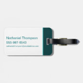 Aquaman Riding Seepferd über Kingdoms Gepäckanhänger (Rückseite horizontal)