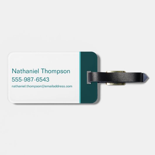 Aquaman Riding Seepferd über Kingdoms Gepäckanhänger (Rückseite horizontal)