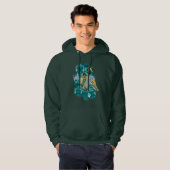 Aquaman Riding Seepferd über Kingdoms Hoodie (Vorne ganz)