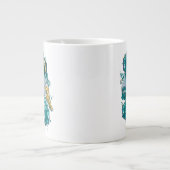 Aquaman Riding Seepferd über Kingdoms Jumbo-Tasse (Vorderseite)