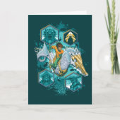 Aquaman Riding Seepferd über Kingdoms Karte (Vorderseite)