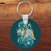 Aquaman Riding Seepferd über Kingdoms Schlüsselanhänger (Vorderseite)