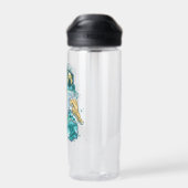 Aquaman Riding Seepferd über Kingdoms Trinkflasche (Rückseite)