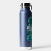 Aquaman Riding Seepferd über Kingdoms Trinkflasche (Vorne)