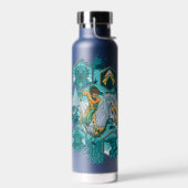 Aquaman Riding Seepferd über Kingdoms Trinkflasche (Links)