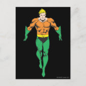 Aquaman Runs Postkarte (Vorderseite)