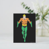Aquaman Runs Postkarte (Stehend Vorderseite)