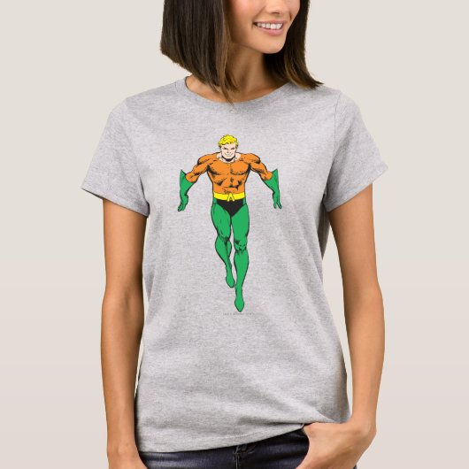 Aquaman Runs T-Shirt (Vorderseite)