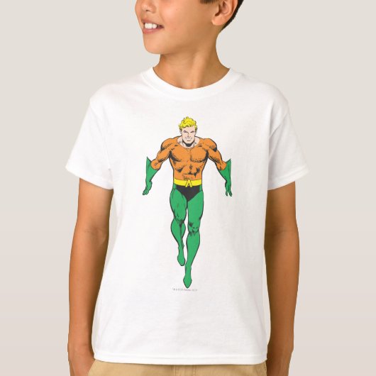 Aquaman Runs T-Shirt (Vorderseite)