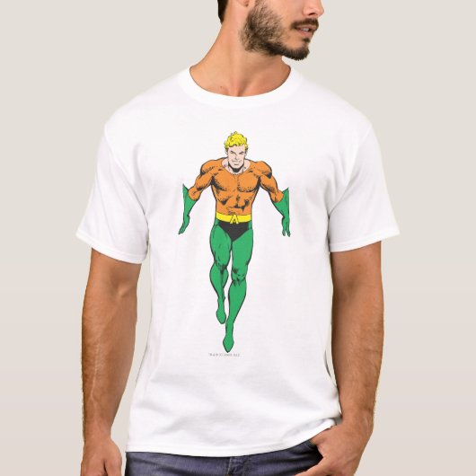 Aquaman Runs T-Shirt (Vorderseite)