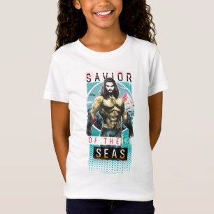 Aquaman "Savior Of The Seas" Modernist Graphic T-Shirt