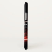 Aquaman | schwarzer Manta-rote Schlag-Grafik Case-Mate iPhone Hülle (Hinten/Rechts)