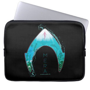 Aquaman See Through Mera Symbol Ocean Graphic Laptopschutzhülle