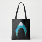 Aquaman See Through Mera Symbol Ocean Graphic Tasche (Vorderseite)