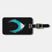 Aquaman| Siehe durch Mera Symbol Ocean Graphic Gepäckanhänger (Vorderseite horizontal)