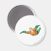 Aquaman Soars Magnet (Vorderseite/Rückseite)