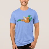 Aquaman Soars Tri-Blend Shirt (Vorderseite)