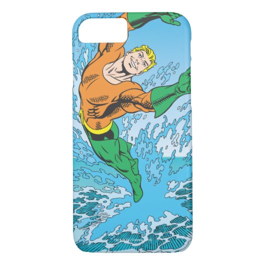 Aquaman springt aus dem Meer Case-Mate iPhone Hülle (Rückseite)