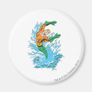 Aquaman springt in Wellen Magnet