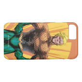 Aquaman Stehend Case-Mate iPhone Hülle (Rückseite (Horizontal))